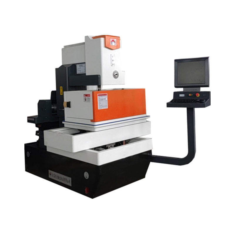 DK7750 Kawalan Tepat Penyelenggaraan Rendah Stepper CNC Wire EDM Unit Mesin Pemotongan Berkelajuan Sederhana