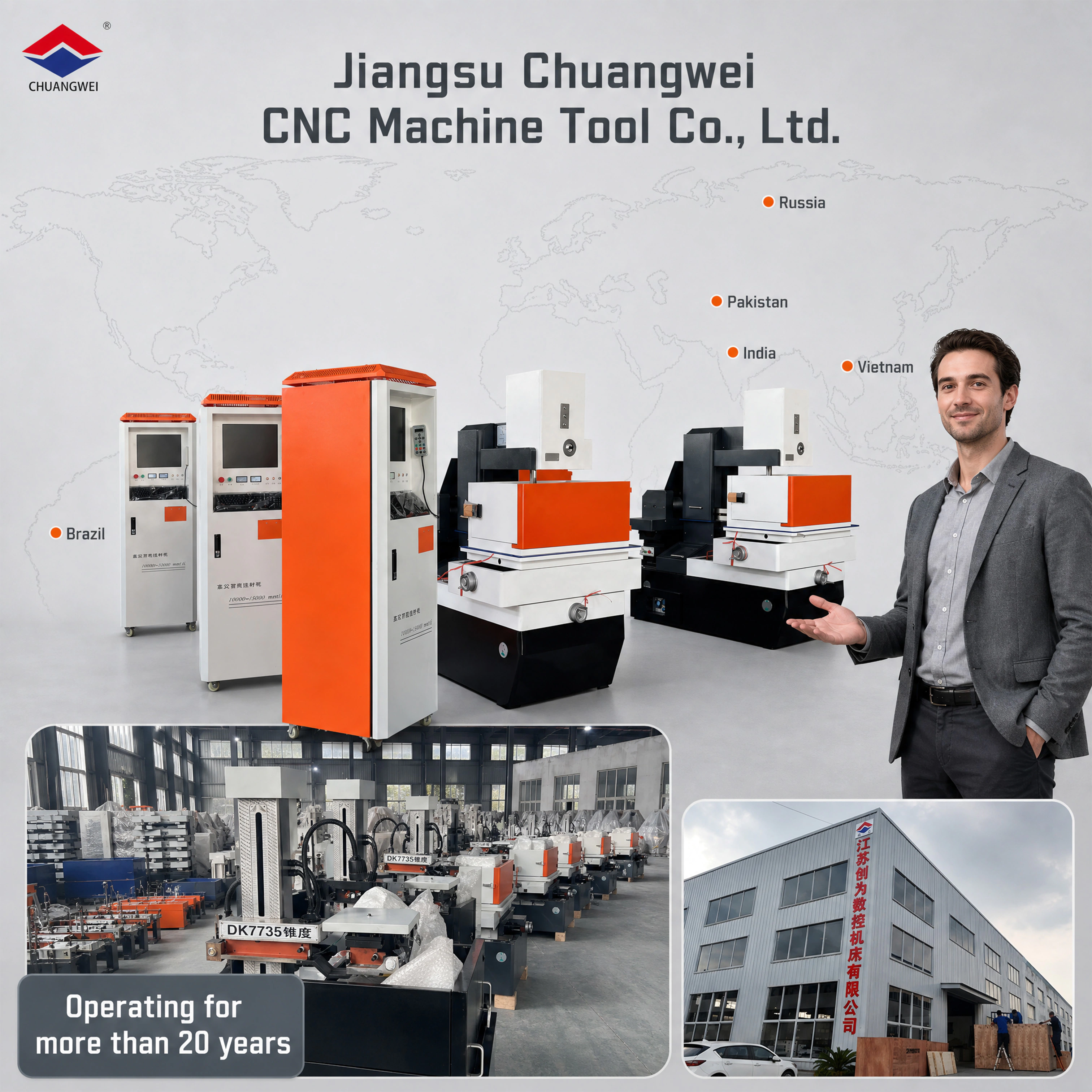 Mesin pemotong Kawat CNC Siri DK77